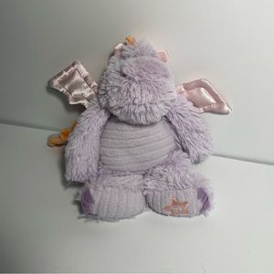 Bitty Baby American Girl Lavender Orange Plush 6" Dragon